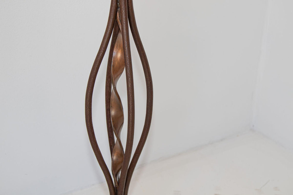 Sculptural Iron Fireplace Tools, Arts and Crafts Style, USA, 1960 — United States
