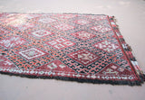 1960s Moroccan Berber Rug Pink Vintage Rehmana Marrakech Carpet