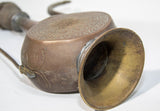 Antique Islamic Middle Eastern Qajar Persian Copper Ewer 19th Century