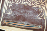 Collectible Vintage Hand-tooled Leather African Berber Tribal Moroccan Bag 1960's