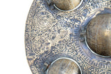 Islamic Cast Bronze Astrolabe with Five Celestial Globes Astronomical Instrument