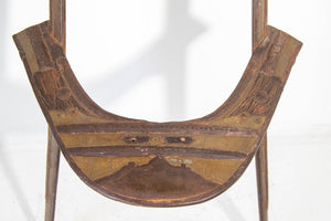 Antique Camel, Dromadaire Brass and Iron Saddle