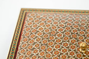 1950s Anglo Indian Style Micro Mosaic Inlaid Jewelry Box