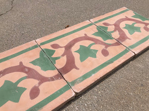 Moroccan Encaustic Cement Vintage Tile Sample
