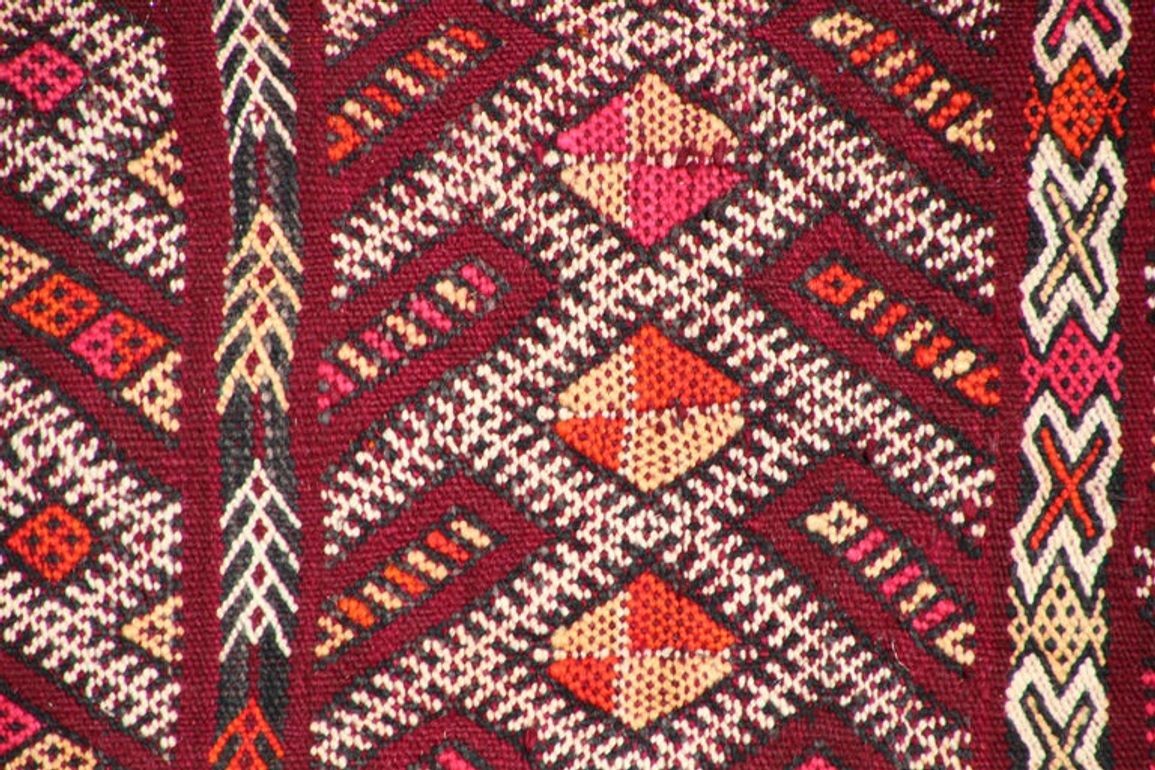 Moroccan African Tuareg Vintage Runner Rug