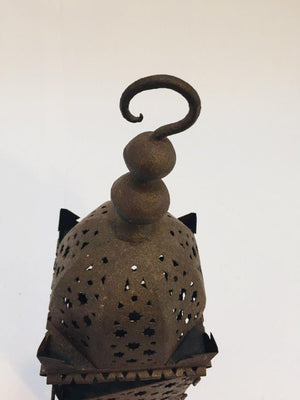 Moroccan Hurricane Moorish Metal Candle Lantern