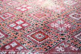 1960s Moroccan Berber Rug Pink Vintage Rehmana Marrakech Carpet
