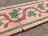 Moroccan Encaustic Cement Vintage Tile Sample