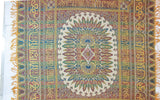 Antique Large Moorish Silk Textile Granada Spain Islamic Art