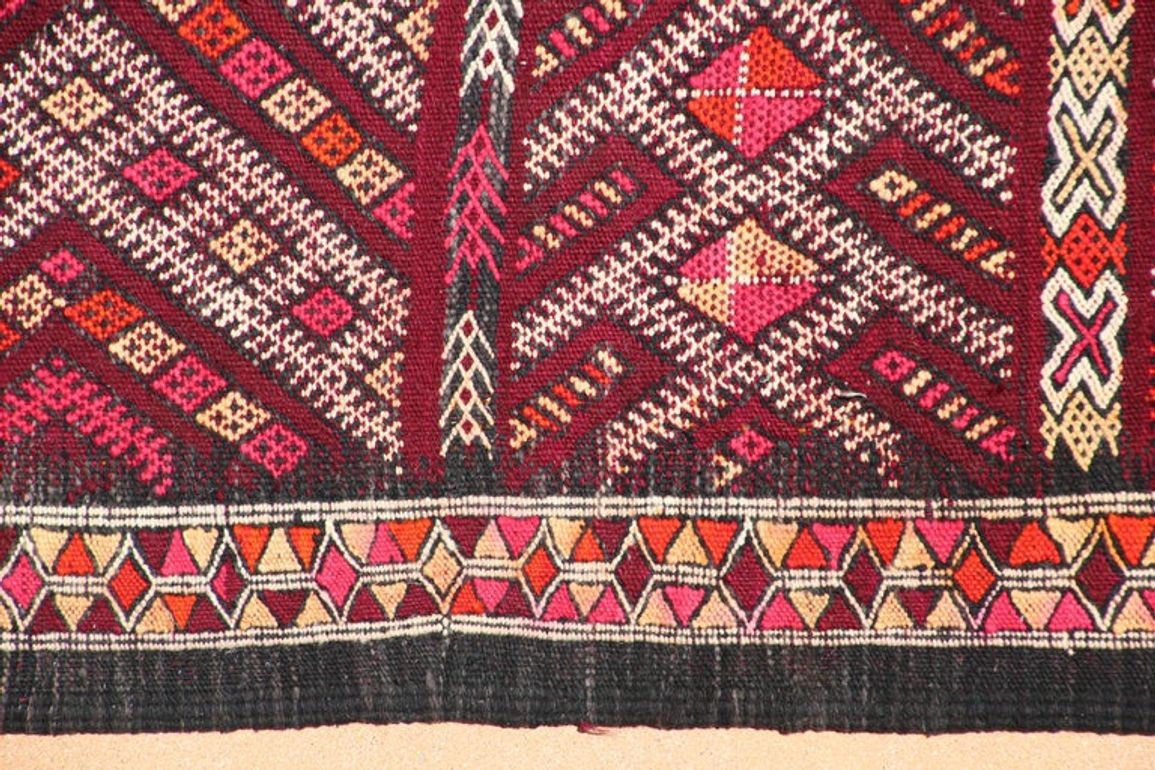 Moroccan African Tuareg Vintage Runner Rug