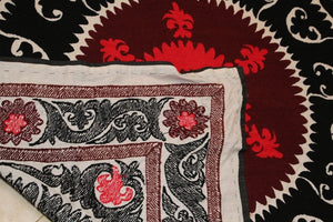 Vintage Samarkand Suzani, Uzbekistan