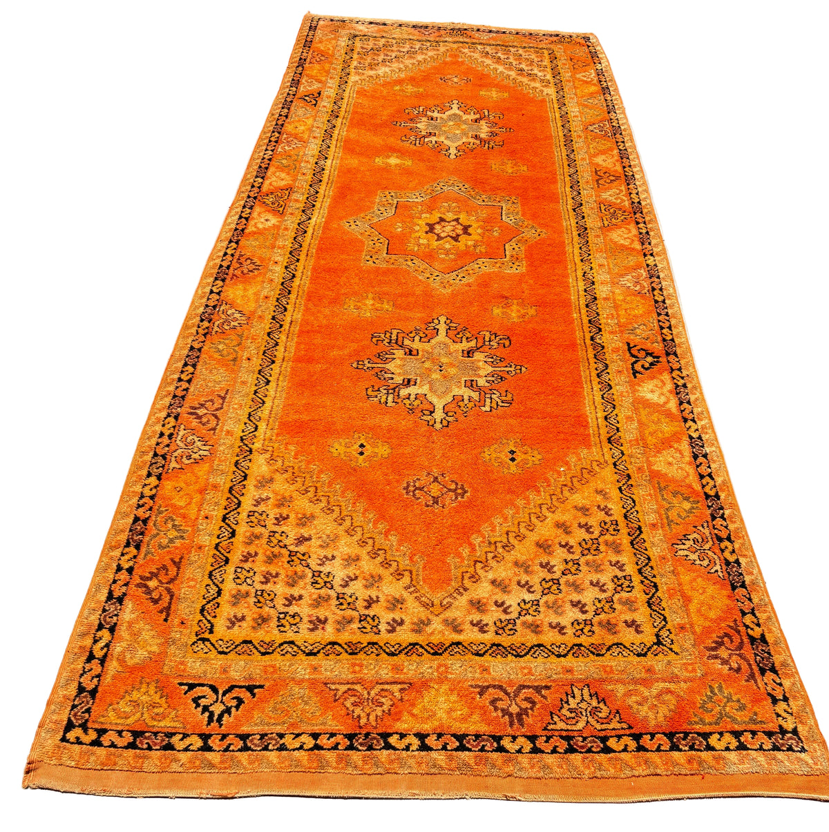 1960s vintage Moroccan Berber rugs hand-woven by Berber women in Morocco