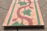 Moroccan Encaustic Cement Vintage Tile Sample