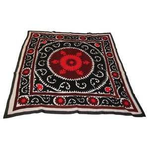 Vintage Samarkand Suzani, Uzbekistan