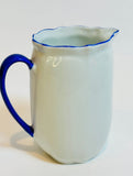 Antique Victoria China Czechoslovakia Porcelain Milk Jug | Hand-Painted Dutch Children Scene, circa 1940s