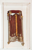 Islamic Face Veil, Egyptian Bedouin Desert Garment Nikab Framed Collectible