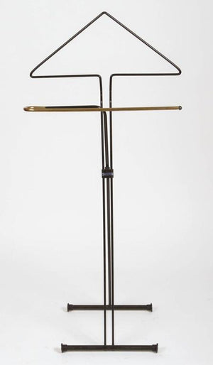 Vintage Folding Valet Metal Stand by Fratelli Reguitti the 1950s