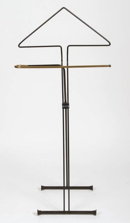 Vintage Folding Valet Metal Stand by Fratelli Reguitti 1950s