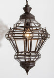 Moroccan Clear Glass Lantern in Moorish Style