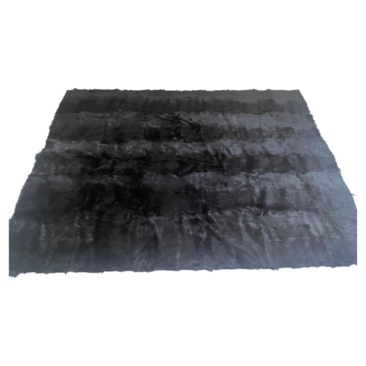 Minotti Alps Rug, Black Sheepskin, Hand-Crafted, Modern Design, Italy – view 3