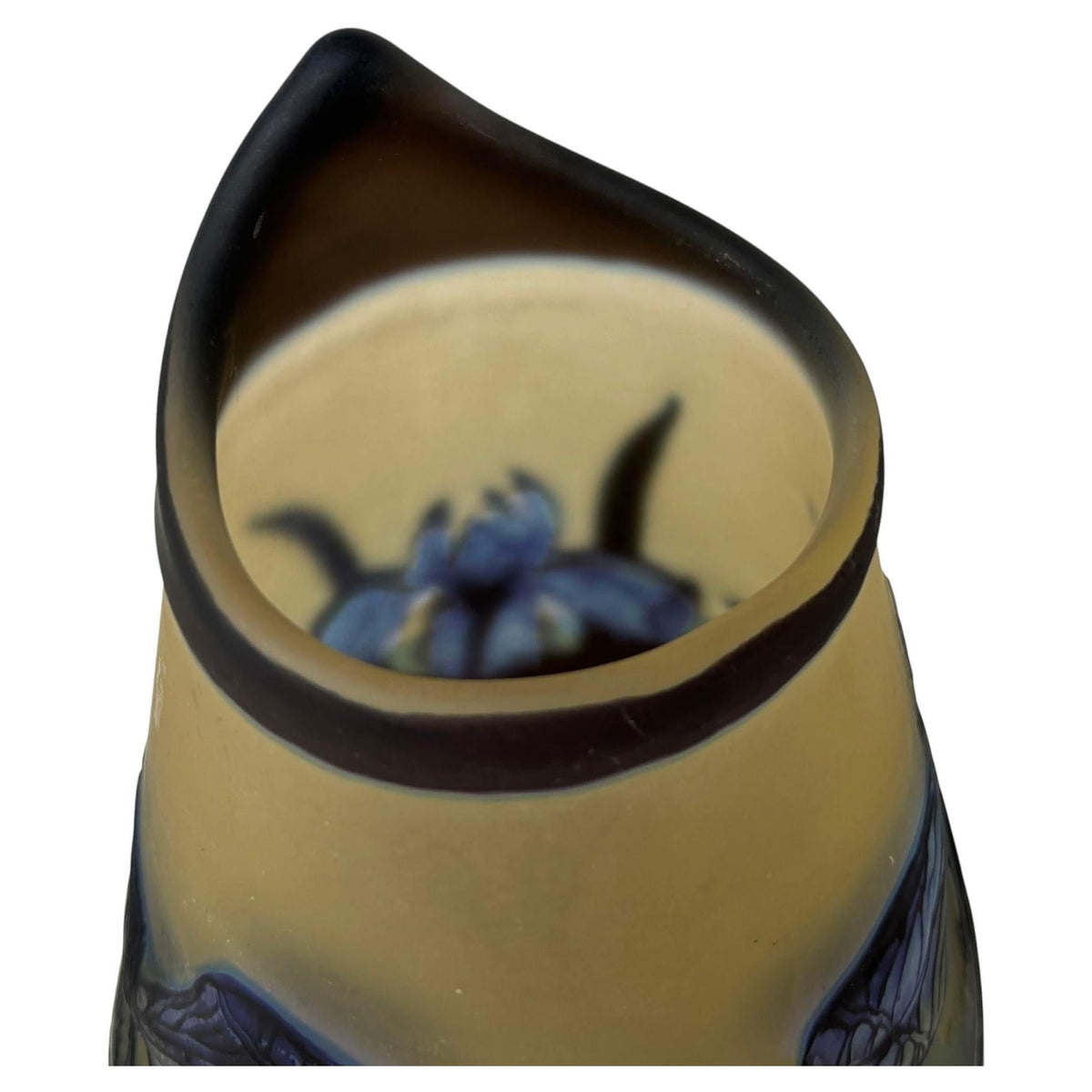 Art Nouveau Cameo Vase Signed Emile Galle 14 inches — additional view 18