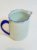Antique Victoria China Czechoslovakia Porcelain Milk Jug | Hand-Painted Dutch Children Scene, circa 1940s