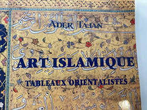 Islamic Art, Orientalist Paintings Auction Catalog Tajan 1993