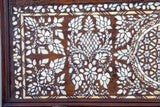 1 Large 19th-Century Ottoman Levantine Mother-of-Pearl Inlaid Dowry Chest