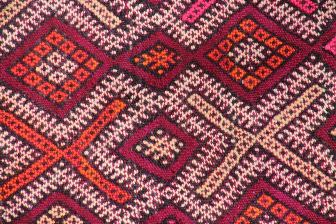 Moroccan African Tuareg Vintage Runner Rug