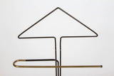 Vintage Folding Valet Metal Stand by Fratelli Reguitti 1950s