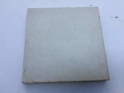 Moroccan Encaustic Cement Tile in Antique White Color
