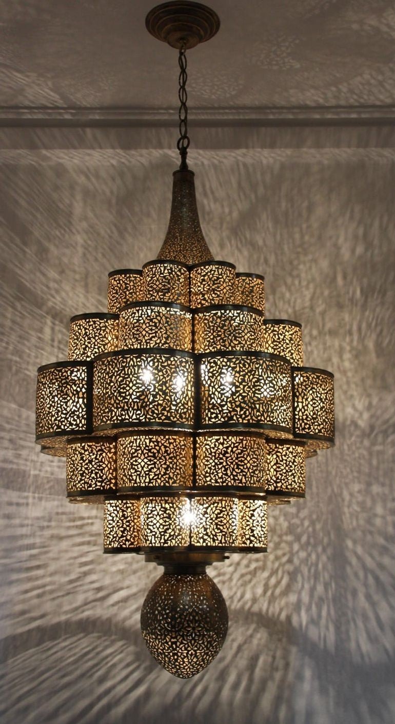 Large moroccan ceiling lights top