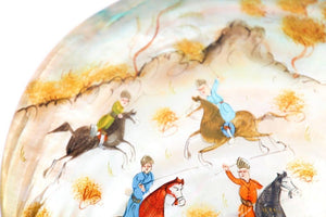 Middle Eastern Miniature Painting on Shell