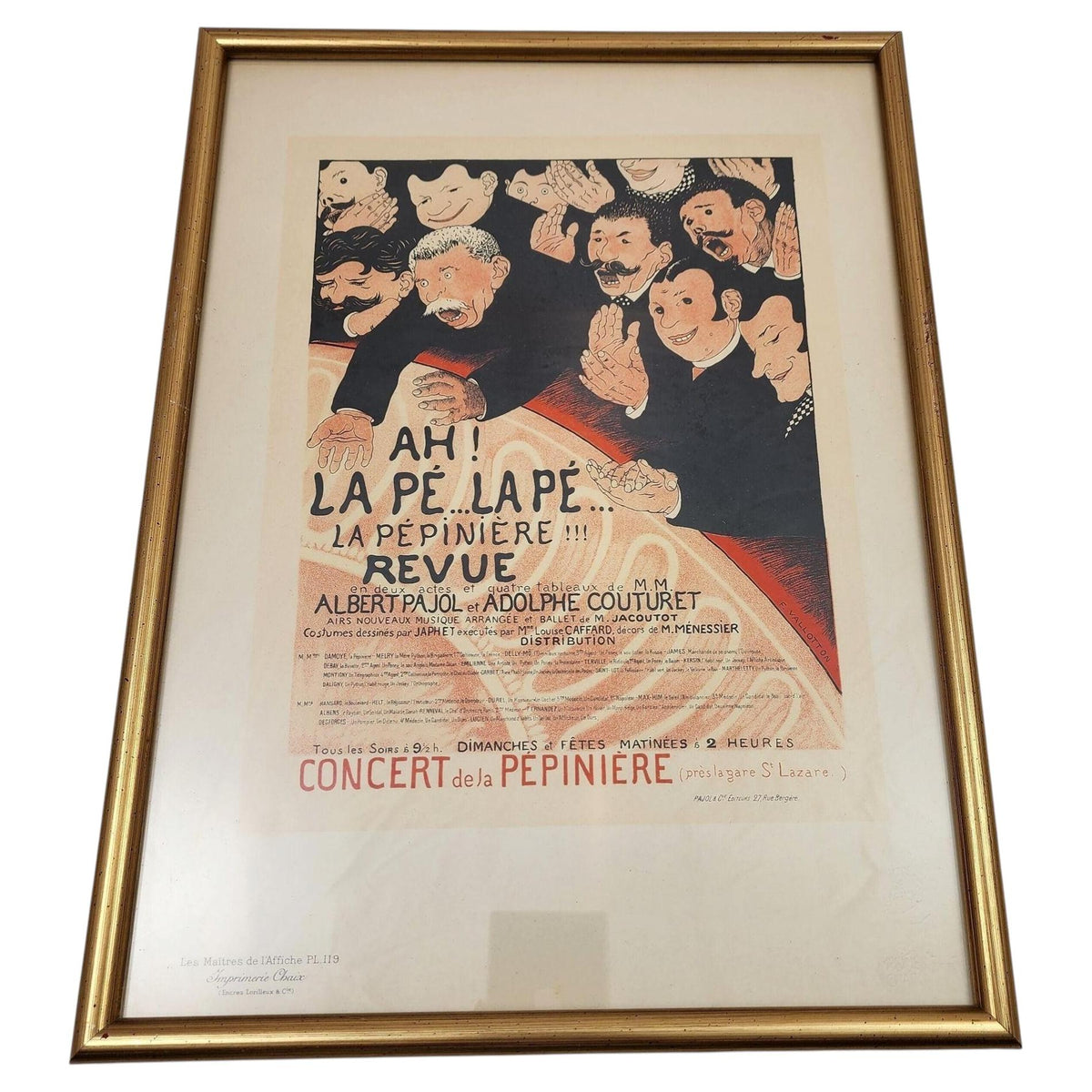Vallotton French Poster by Les Maîtres de l’Affiche Ah la Pé la Pé la Pépinierè — additional view 5