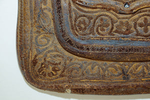 Vintage Moroccan Messenger Leather Bag