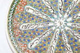 Kutahya Hand Painted Islamic Turkish Decorative Plate 1950's