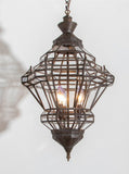 Moroccan Clear Glass Lantern Moorish Granada Spanish Style