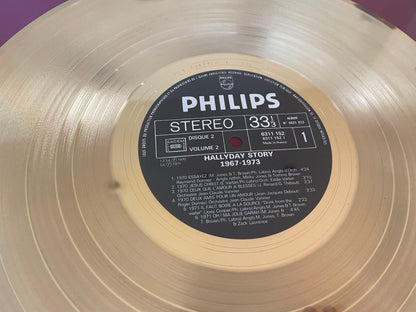 Official Gold Record Award France Johnny Halliday Story 1967-1973 Vol.2 — additional view 4