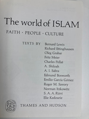 The World of ISLAM. Faith, People, Culture Book