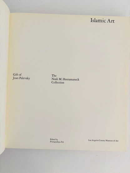 Islamic Art, The Nasli M. Heeramaneck Collection January 1, 1973 Paperback Book