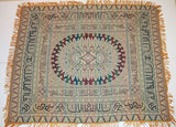 Antique Large Moorish Silk Textile Granada Spain Islamic Art