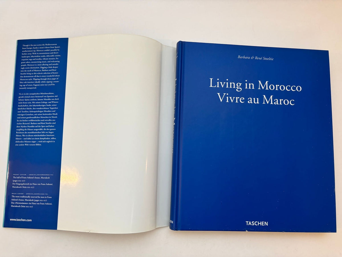 Living in Morocco by Angelika Taschen: Moorish Style Hardcover, 2003