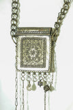 Antique Moroccan Ethnic Talisman Silver Amulet Box Holder