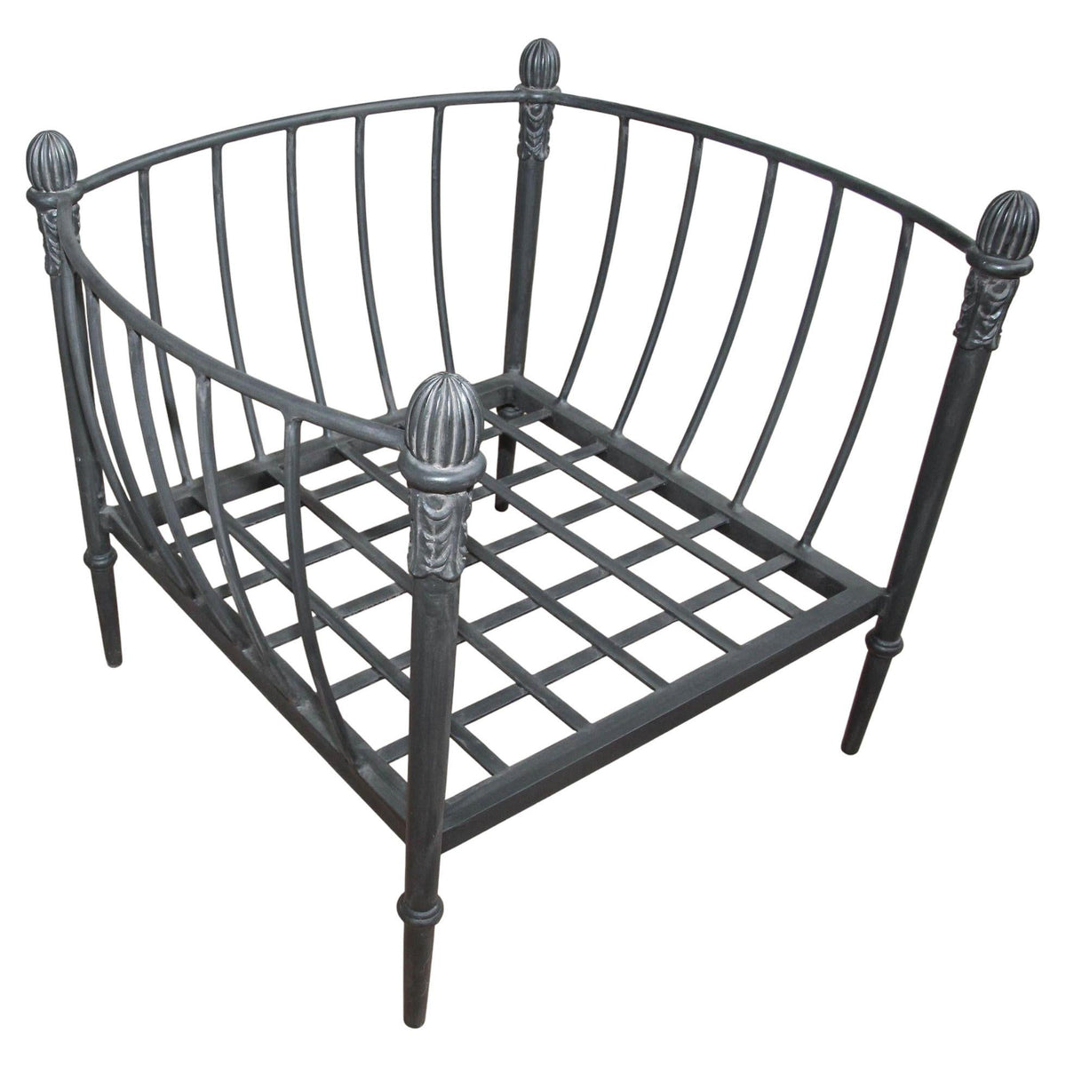 Michael Taylor Style Montecito Bronze Aluminum Lounge Chair & Ottoman, 1980s — detail view 15
