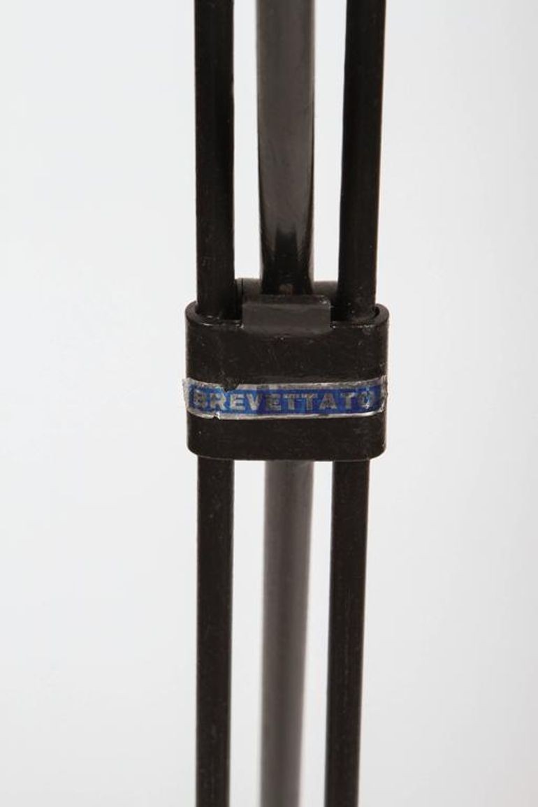 Vintage Folding Valet Metal Stand by Fratelli Reguitti 1950s