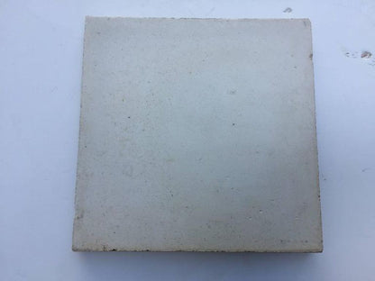 Moroccan Encaustic Cement Tile in Antique White Color