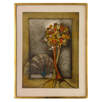 Graciela Rodo Boulanger Peacock For Sophie Signed and Numbered Lithograph 1979 — additional view 5