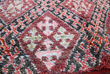 1960s Moroccan Berber Rug Pink Vintage Rehmana Marrakech Carpet