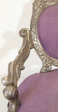 Anglo Indian Armchair Throne Silver Embossed Throne 19th Century