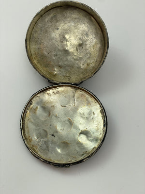 Vintage Moorish Sajai Box with Semi-Precious Stones